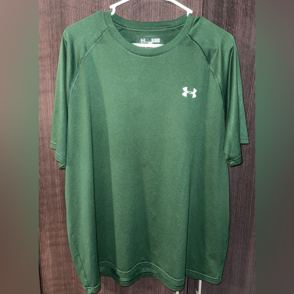 Under Armour Men's Shirts - Blue, Green, Gray - Picture 3 of 4